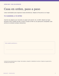 Casa en orden — Rutinas de limpieza imprimibles — vista previa del PDF
