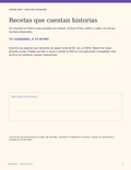 Recetas que cuentan historias — Recetario de familia — vista previa del PDF
