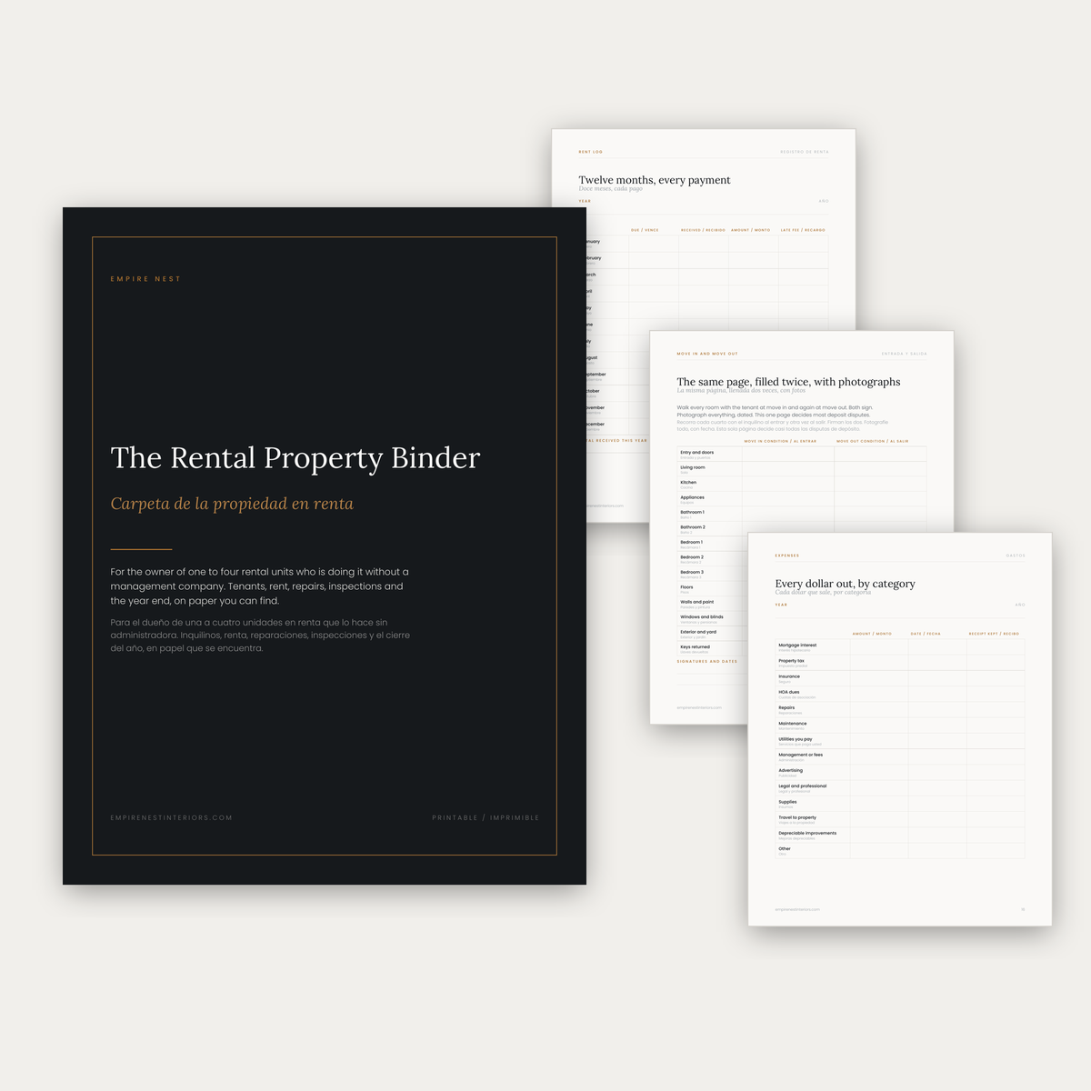 The Rental Property Binder cover