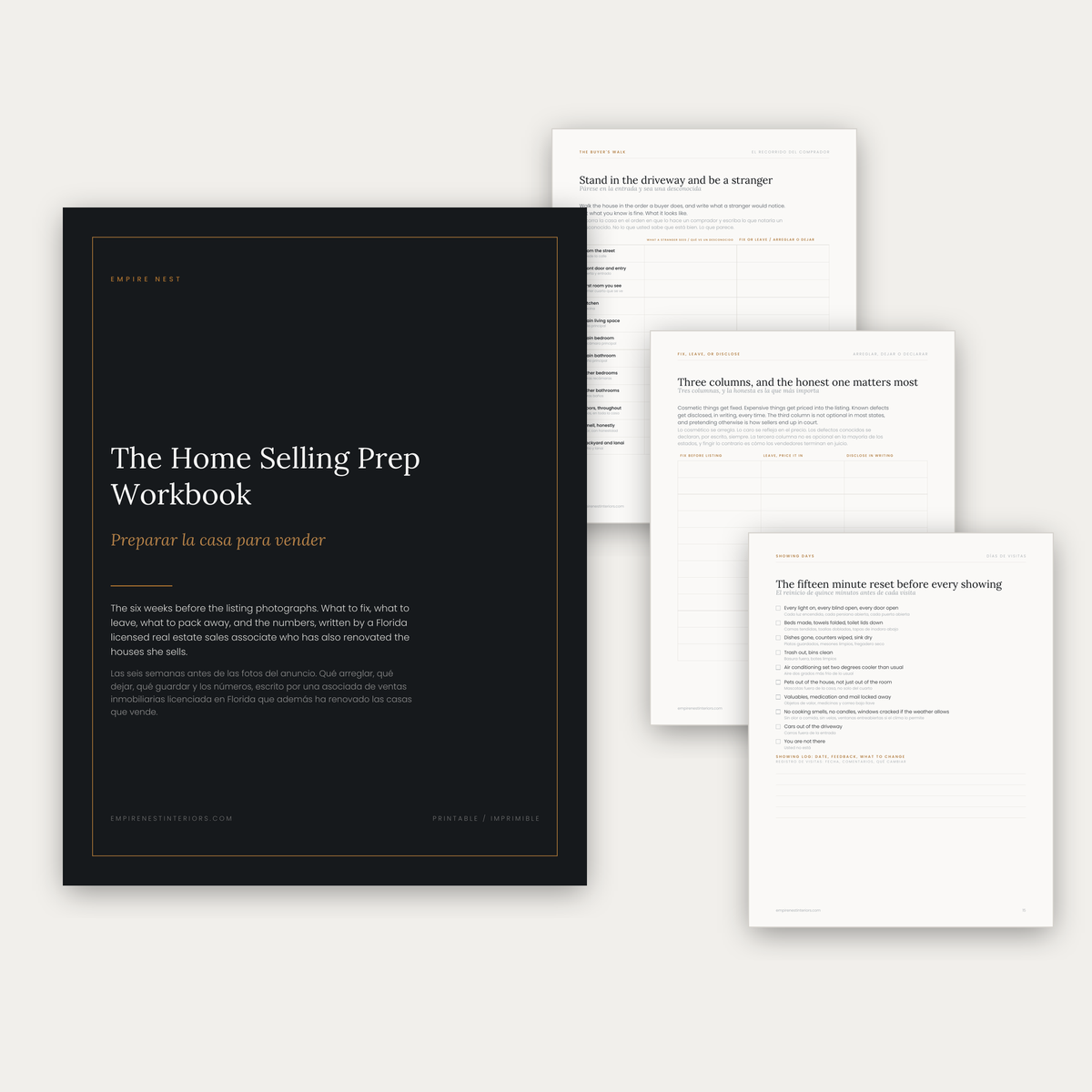 The Home Selling Prep Workbook cover